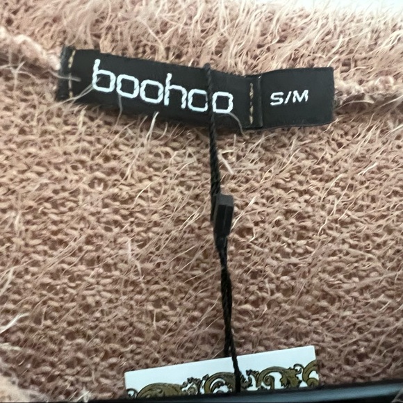 Boohoo Oversized Fluffy Knit Boyfriend Jumper - Picture 4 of 4